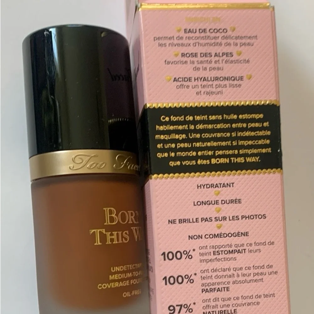 Too Faced Brown Foundation Medium-to-Full Coverage